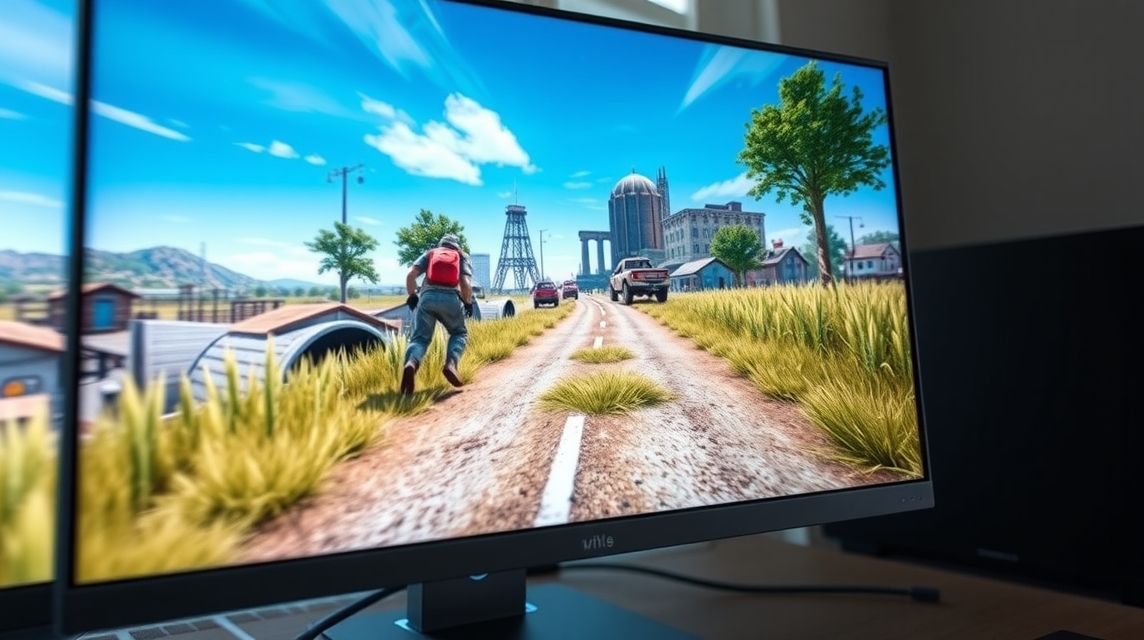 Hráč s batohom kráča po prašnej ceste v hernom prostredí.