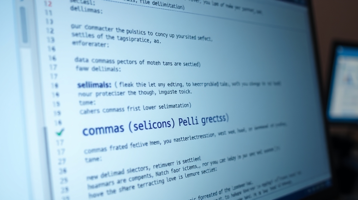 Obrazovka počítača so zobrazeným kódom a textom v programovacom jazyku.